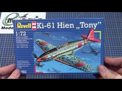 Revell 1/72 Kawasaki Ki-61 Hien Tony # 03982 www.eModels.co.uk