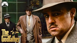 The Godfather | Don Corleone Gets Shot (Full Scene) ft. Marlon Brando & Al Pacino | Paramount Movies