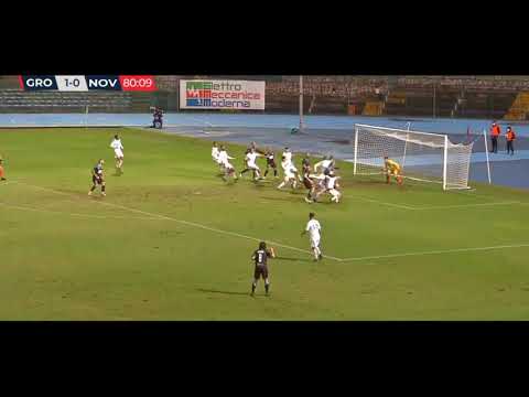 Grosseto-Novara 1-1 80'