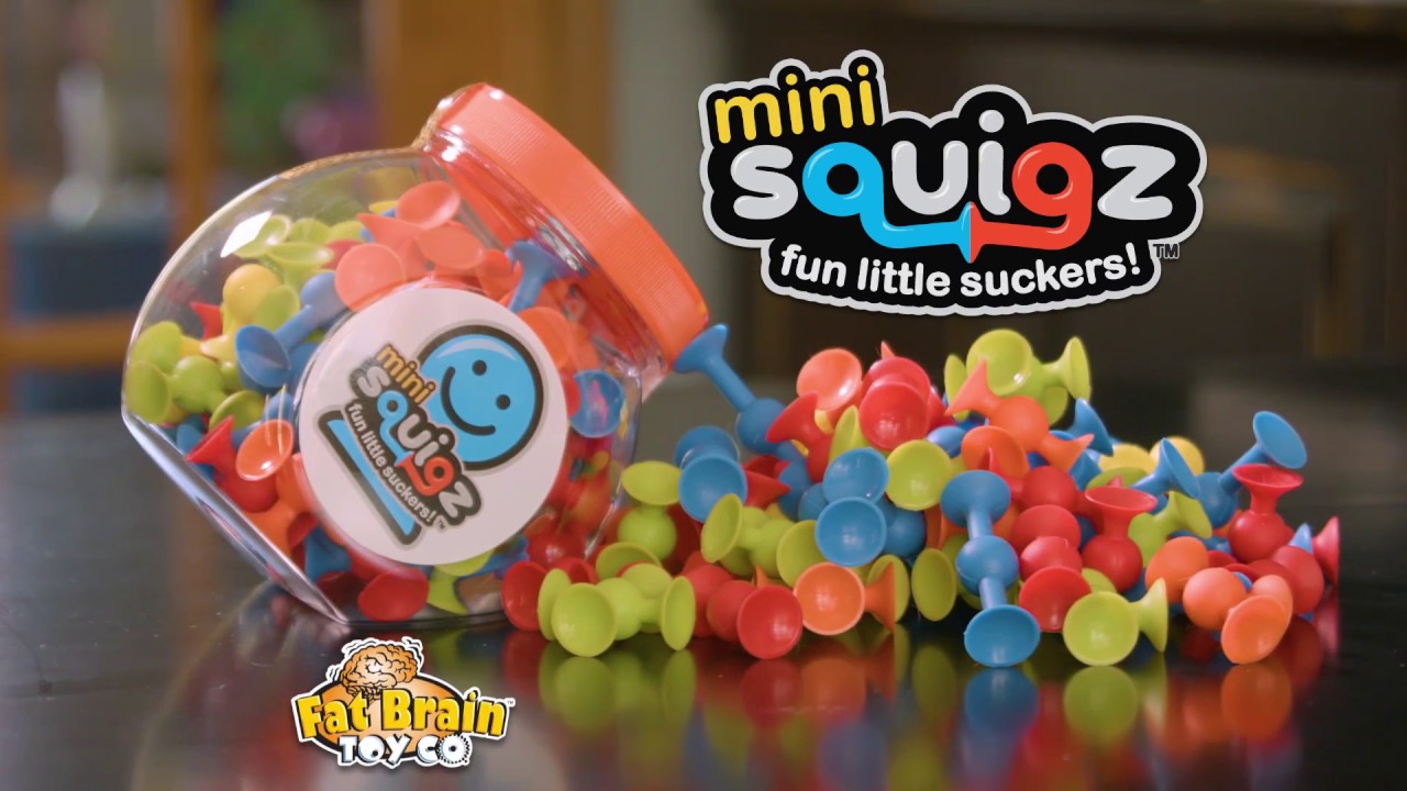 Mini Squigz lipšniukai - čiuptukai, 75 vnt. Mini Squigz lipšniukai - čiuptukai, 75 vnt.