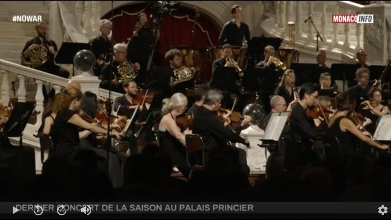 Dernier concert de la saison au Palais Princier