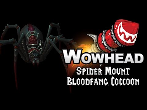 Spider Mount - Bloodfang Coccoon
