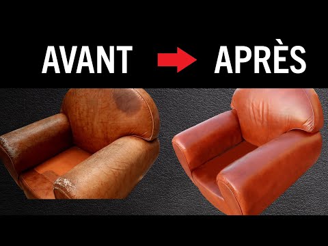 Vidéo - Nettoyer un canapé / fauteuil en cuir