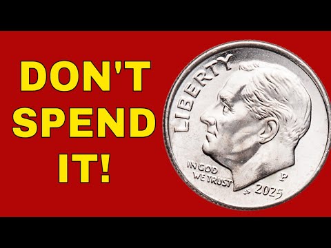 10 Rare Roosevelt dimes worth money!