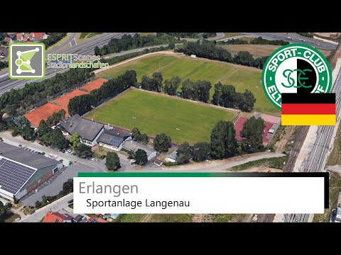 Sportanlage Langenau | SC Eltersdorf | Google Earth 360° Rotation