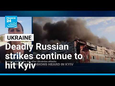 Russia launches deadly strikes on Kyiv after attack on Moscow warehouses