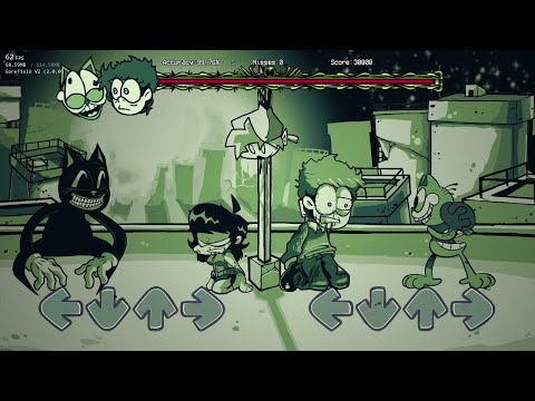 FNF - VS Gorefield V2 - Balls Of Yarn (by BitfoxOriginal) - [FC/4k]