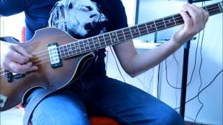 Bass Cover ‪ROCKIT by Herbie Hancock & Bill Laswell (Hofner500/1 Bass 1965)(Palm Muting)