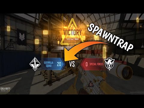 1v1 20/0 spawntrap in codm (COD MOBILE)