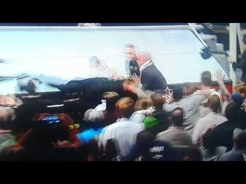 Roman Reigns Snaps On HHH