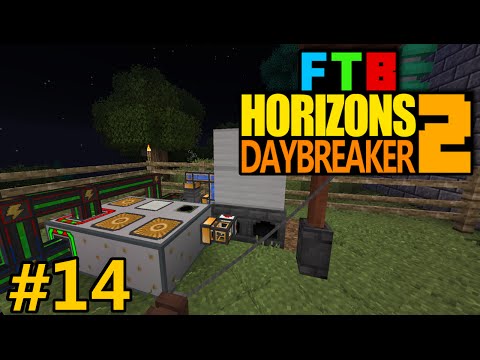 Minecraft - FTB Horizons Daybreaker - Part 14 "Steamy Advanced Generator"