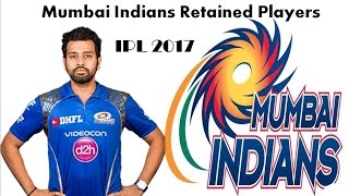 IPL 2017 Mumbai Indians Full Official Team Squad 2017 || MI 2017 Retained Players ipl 2017-2018