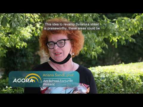 AGORA City Walk in Koprivnica: Exploring Svilarska Street