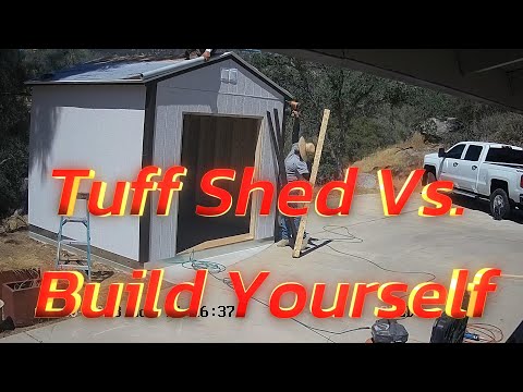 Tuff Shed vs Heartland Shed Kit Build Watch This First!