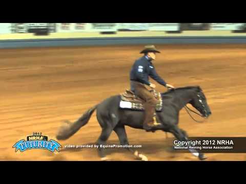 Sir Hollywood Whiz ridden by Todd A Bergen - 2012 NRHA Futurity - 2nd Go