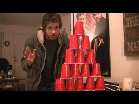 AMAZING Cup Stacking Skills