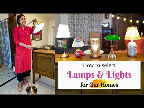 Home Decor - How to decorate your home with different lights and lamps