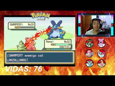 Pokémon Rojo MEGALOCKE Ep. 29: SALPICAR!!!!!