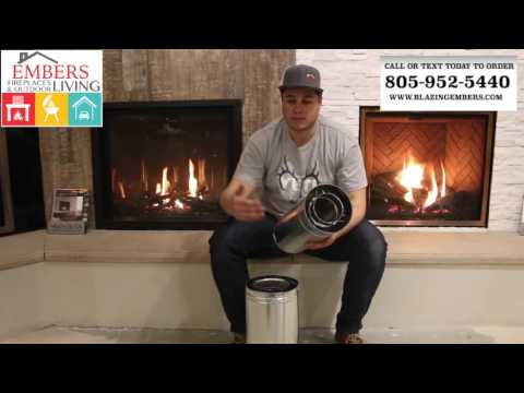 What is a Direct Vent Gas Fireplace