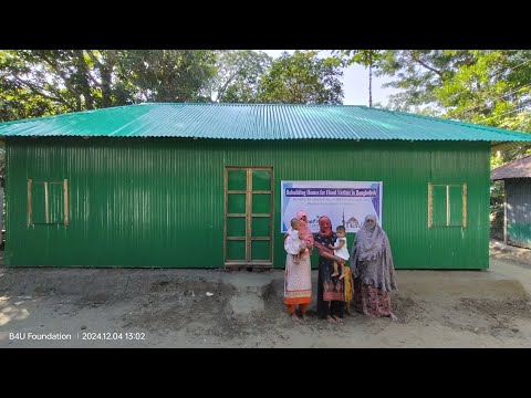 Rebuilding Homes for Flood Victims in Bangladesh