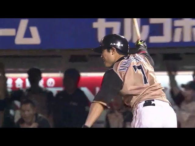 【12回表】同点3ランの次は勝ち越しタイムリー!! ファイターズ・西川のバットで5時間の激戦を制する!! 2018/6/22 E-F