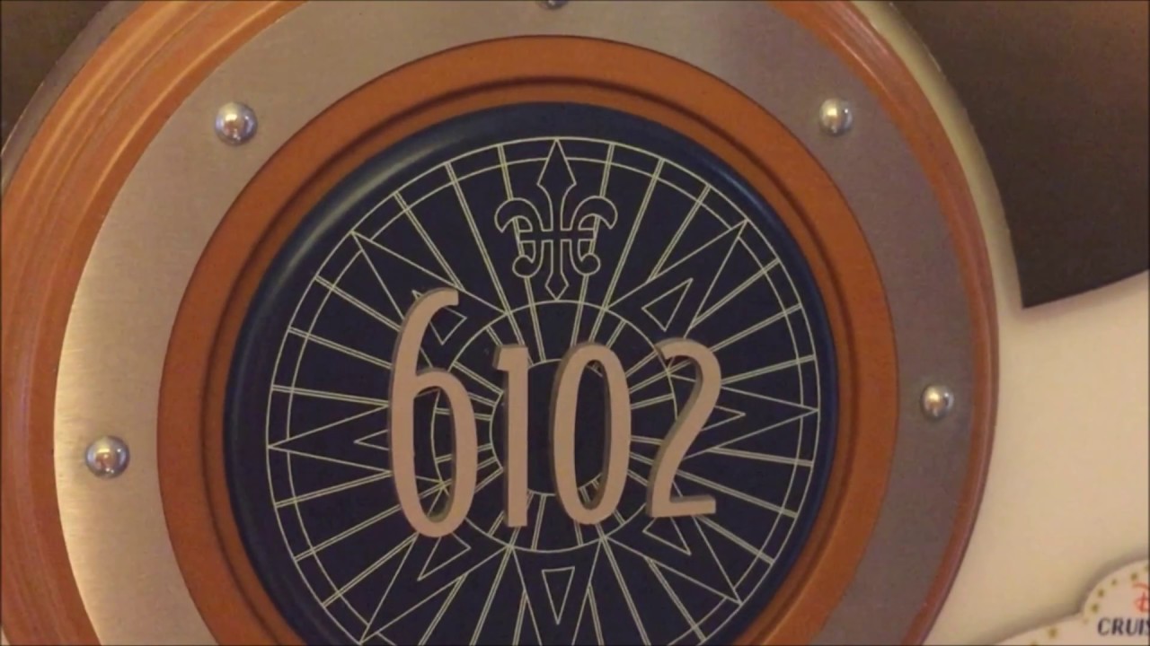 Disney Wonder - Cabin 6102 - Video 1