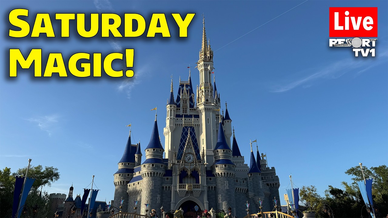 🔴Live: Saturday Night at Magic Kingdom - 4-4-26 - Walt Disney World Live Stream