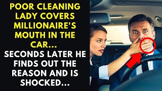 Download lagu POOR CLEANING LADY COVERS MILLIONAIRE'S MOUTH IN THE CAR, SECONDS LATER... mp3 Download lagu POOR CLEANING LADY COVERS MILLIONAIRE'S MOUTH IN THE CAR, SECONDS LATER... mp3