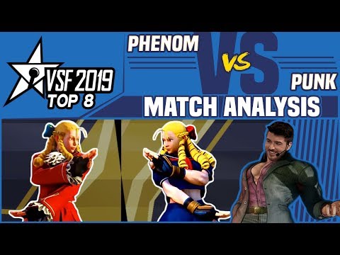 SFV AE Match Analysis: VSFighting 2019 Top 8 - Phenom vs. Punk