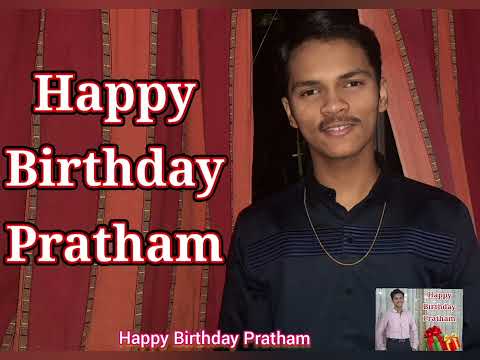 Happy Birthday Pratham
