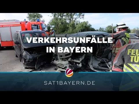 Weniger Verkehrsunfälle in Bayern: Zahl der Unfälle um 1,9 Prozent zurückgegangen