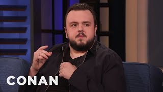 John Bradley Gave An Emotional Speech At The \