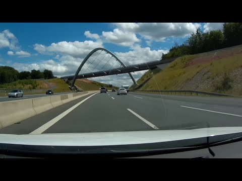 Unterwegs auf der A3 von Frankfurt nach Würzburg.
