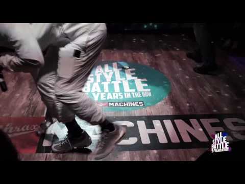 Hako Vs Mr.Spy  - All Style Semi Final Battle January 2017