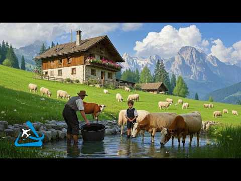 Switzerland | Life of Farmers in the Isolated Alps Villages - Isolated People In The Swiss Mountains