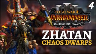 TRUE MASTERS OF FIRE | Immortal Empires - Total War: Warhammer 3 - Chaos Dwarfs - Zhatan #4