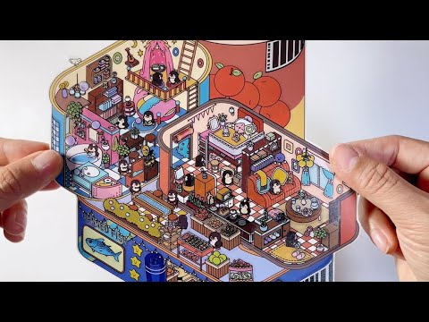 [ASMR]Scene sticker diy ultra-long collection