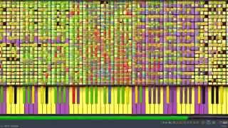 [Black MIDI] Synthesia - [NES] Green Greens - Kirby's Dream Land - 1.87 million ~ by TheSqrtminus1