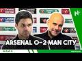 LIVE Arsenal 0 2 Man City Arteta Guardiola Carabao Cup Final