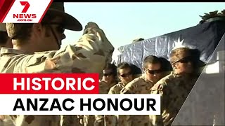 Download lagu Ibu dari prajurit yang gugur akan memimpin parade Anzac | 7NEWS mp3 Download lagu Ibu dari prajurit yang gugur akan memimpin parade Anzac | 7NEWS mp3