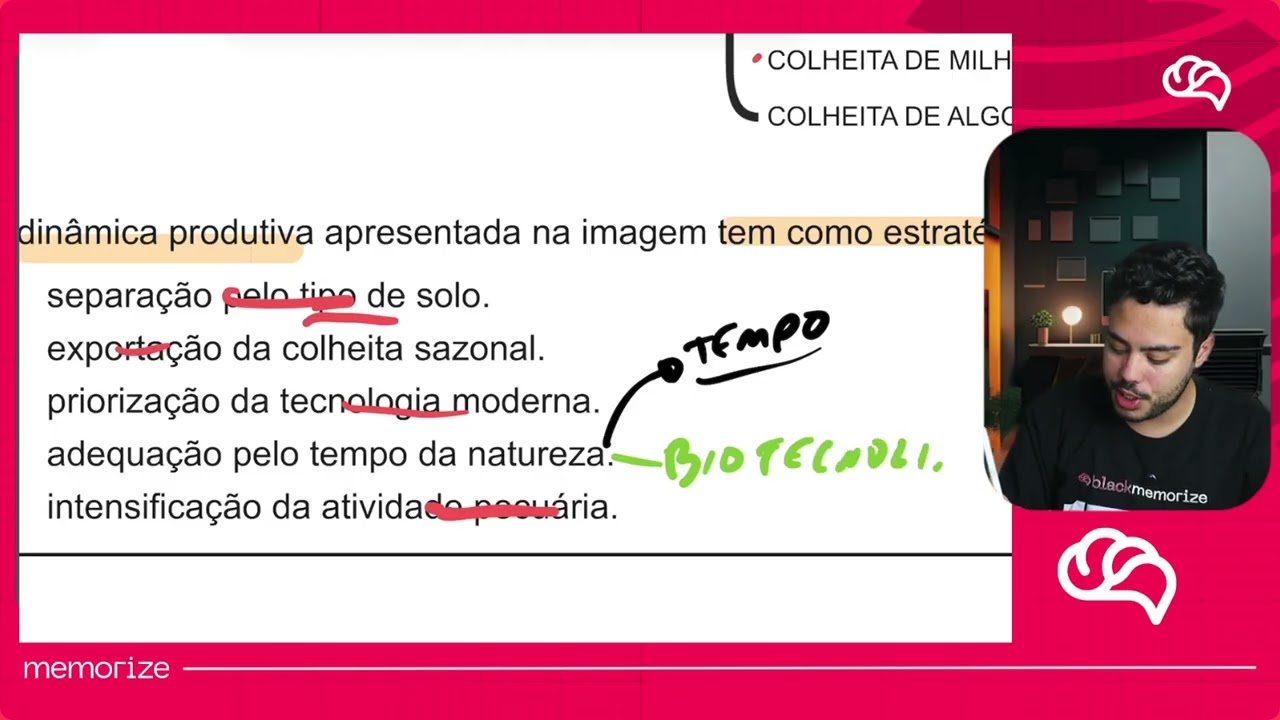 Resolução em Vídeo — Questão 51 ENEM 2020