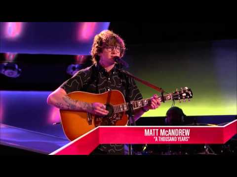Matt McAndrew - A Thousand Years | The Blind Audition | The Voice 2014
