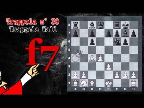Trappole in Apertura 30 - Scacchi - Trappola Wall - Gambetto di Donna Accettato