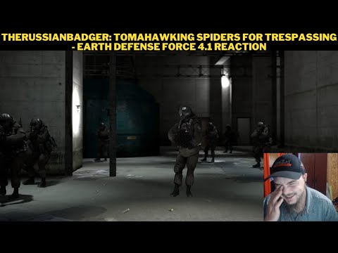TheRussianBadger: Tomahawking Spiders For Trespassing - Earth Defense Force 4.1 Reaction