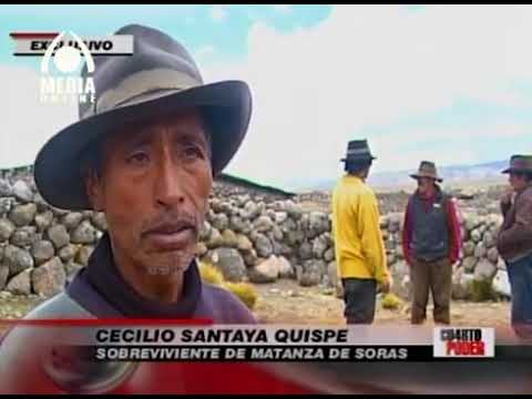 Masacre de Soras por terroristas de Sendero Luminoso