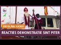 REPO: Reacties op demonstratie tegen Sint Piter