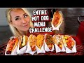 ENTIRE MENU HOT DOG CHALLENGE at PCH Hot Dog in Orange, CA!! #RainaisCrazy @RainaHuang
