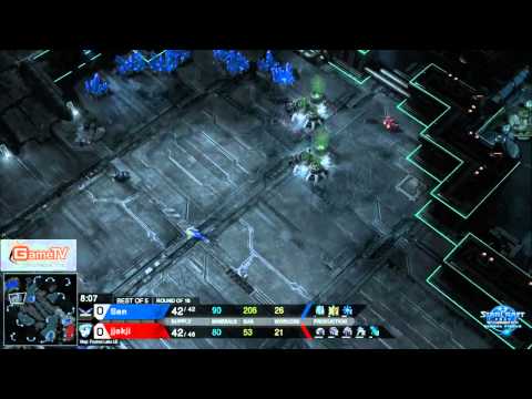 2014 WCS Global Finals Ro16 San vs jjakji Bo5 Set 1