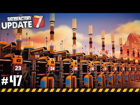 CRYSTAL OSCILLATOR SETUP! - Let's Play SATISFACTORY Update 7 - Ep.47