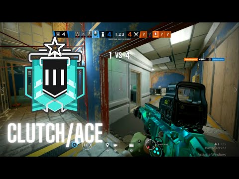 The 4-4 Overtime Matchpoint Ela Ace/Clutch FTW - Rainbow Six Siege